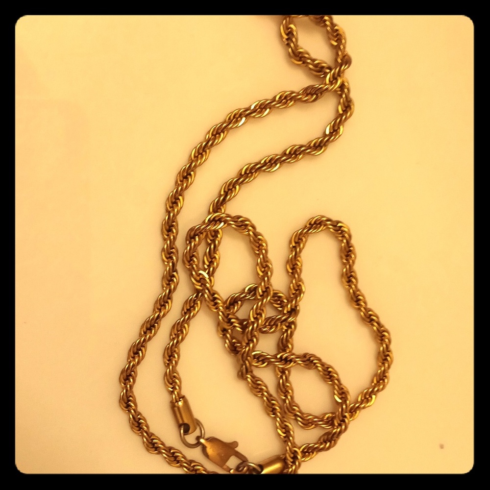 GoldGodz 18k rope chain